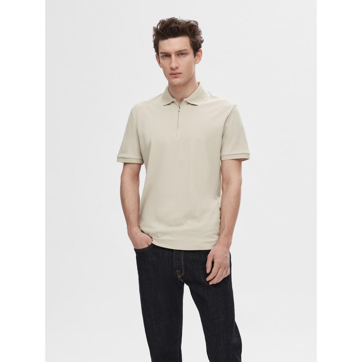 Selected - POLO ZIP