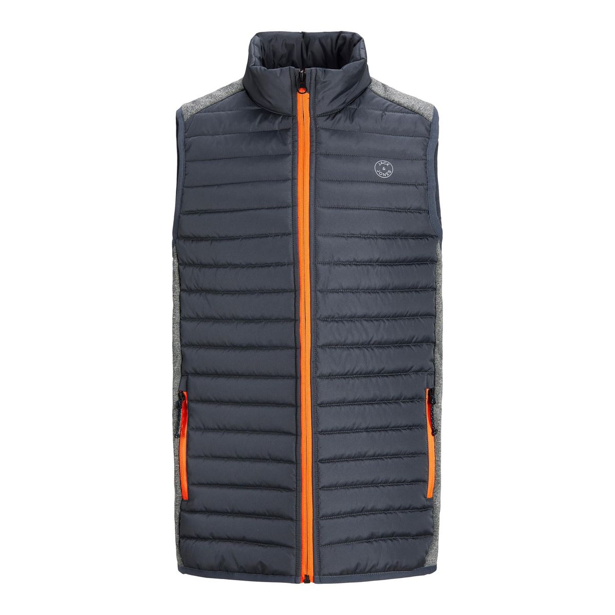 Jack & Jones junior - JJEMULTI BODYWARMER VEST GRÅ