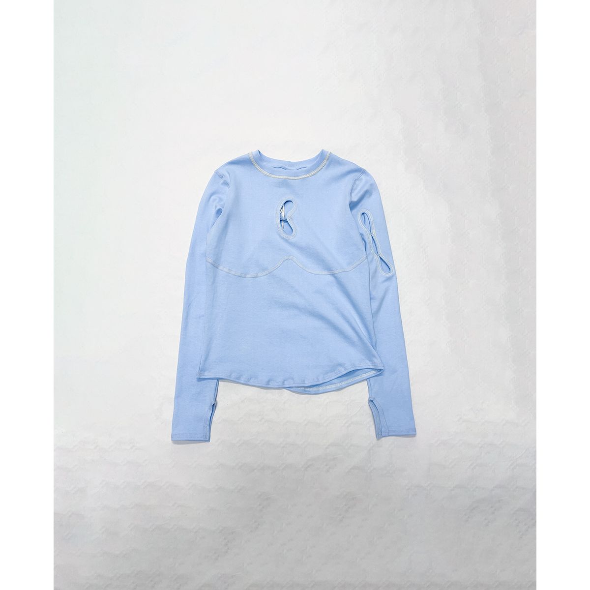 ORNAME LONGSLEEVE BLUE - Medium