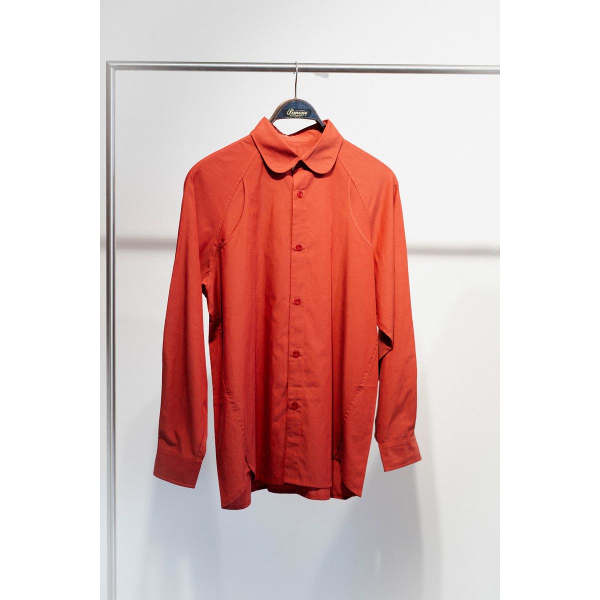 RAGLAN-SLEEVE SHIRT ORANGE RED - Medium