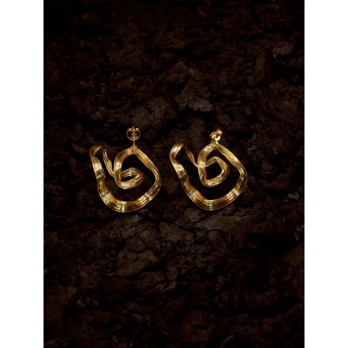 ACID LOVE - EARPIECE 01 - VERMIEL - Two earring (set)