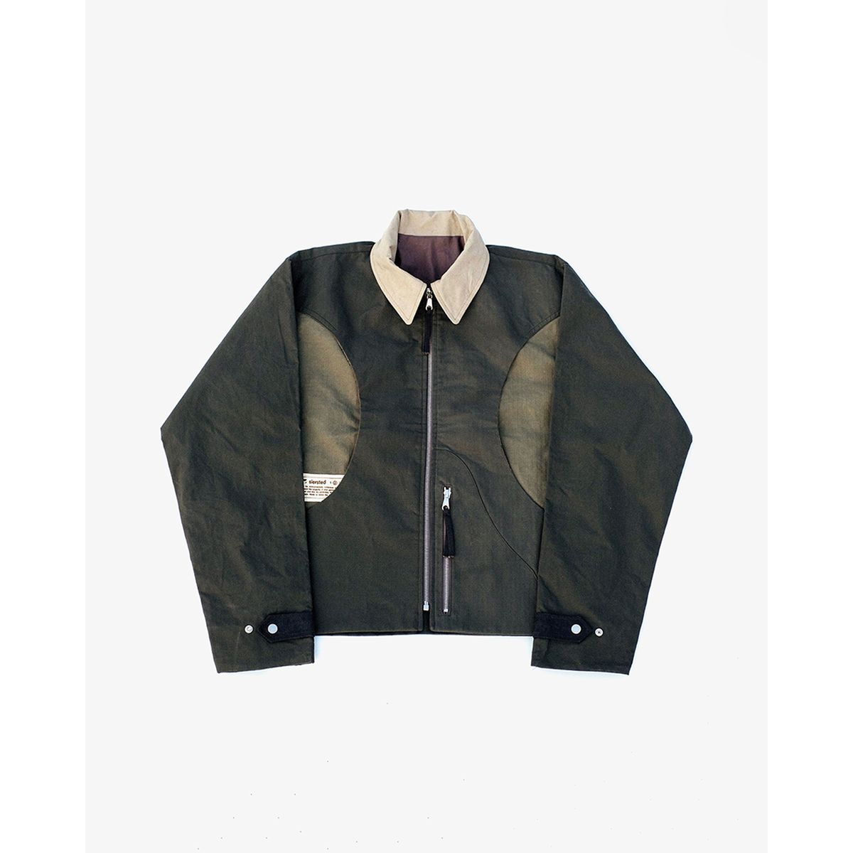 WAXED DOUBLE GREEN RIBSTOP JACKET - 1