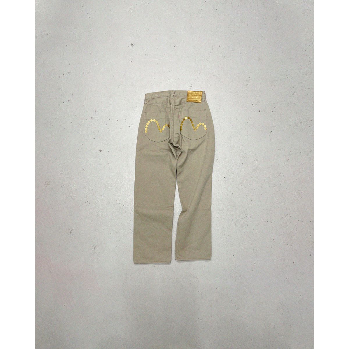 EVISU JEANS BEIGE