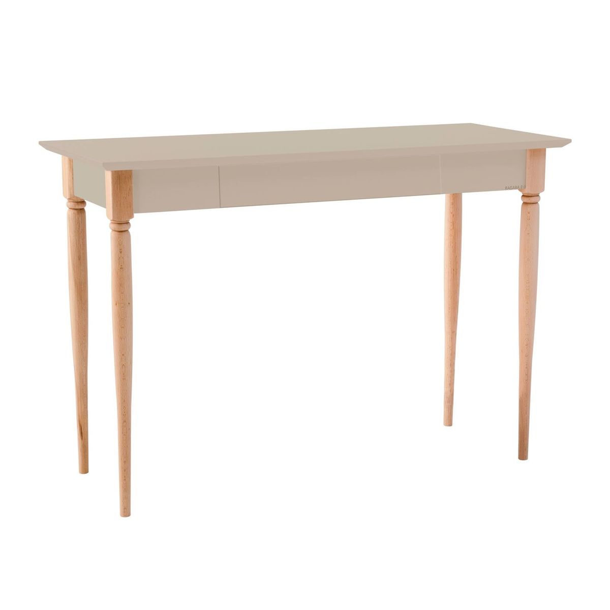 MAMO Skrivebord 105x40cm Brun Beige