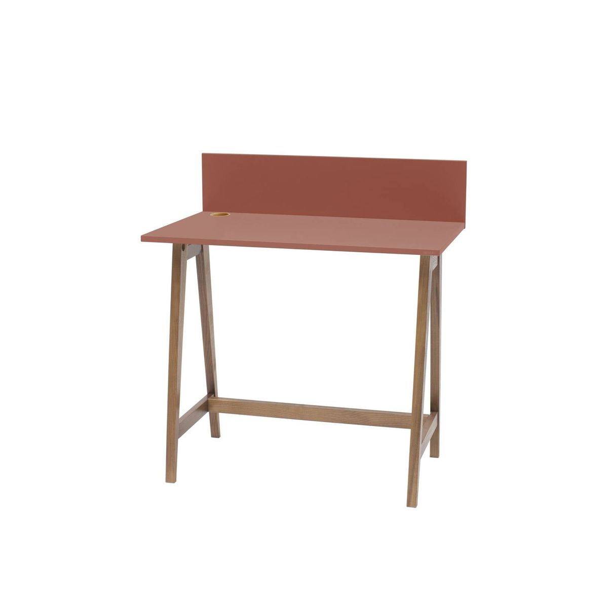 LUKA Skrivebord 85x50cm Eg Antik pink