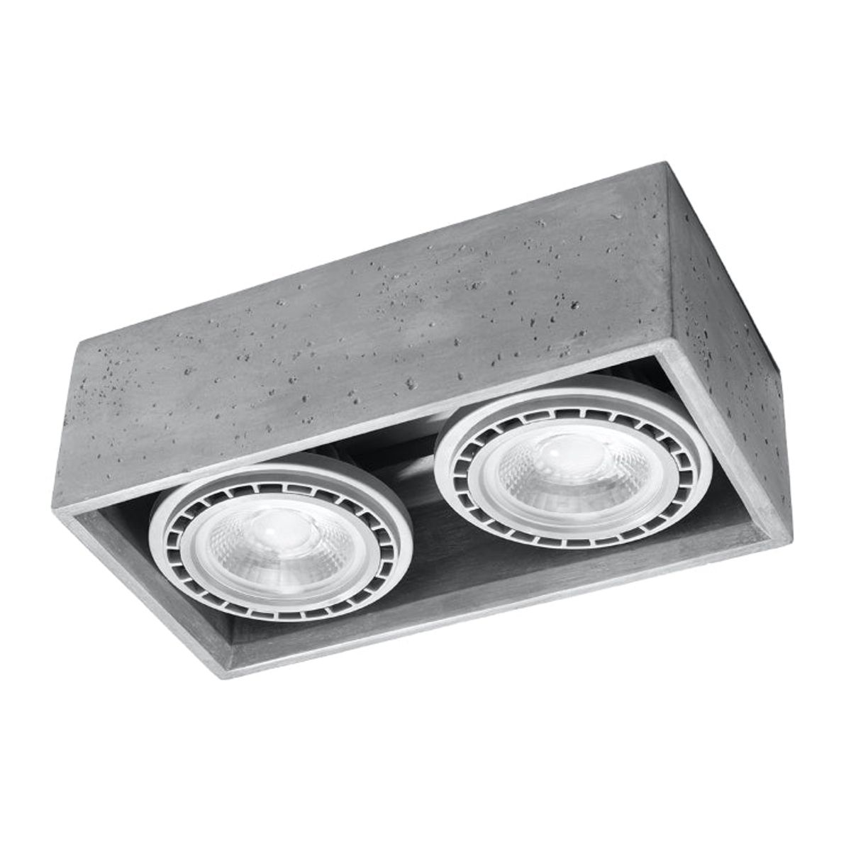 Loftslampe QUATRO 2 beton