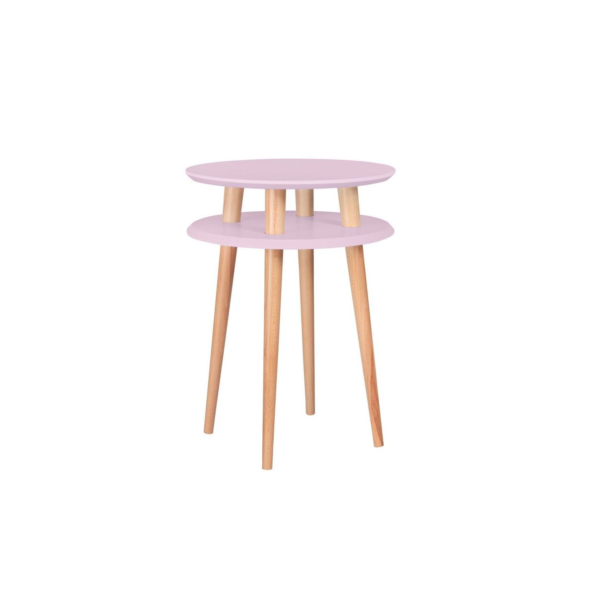 UFO Sidebord diameter 45cm x H 61cm - Pink