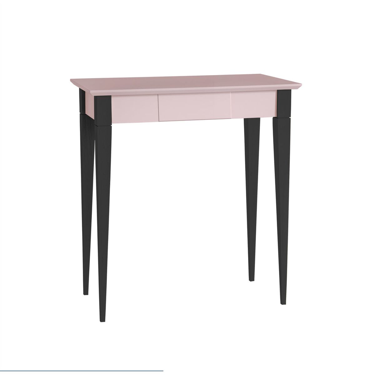 MIMO Skrivebord - 65x40cm Sorte Ben / Pink