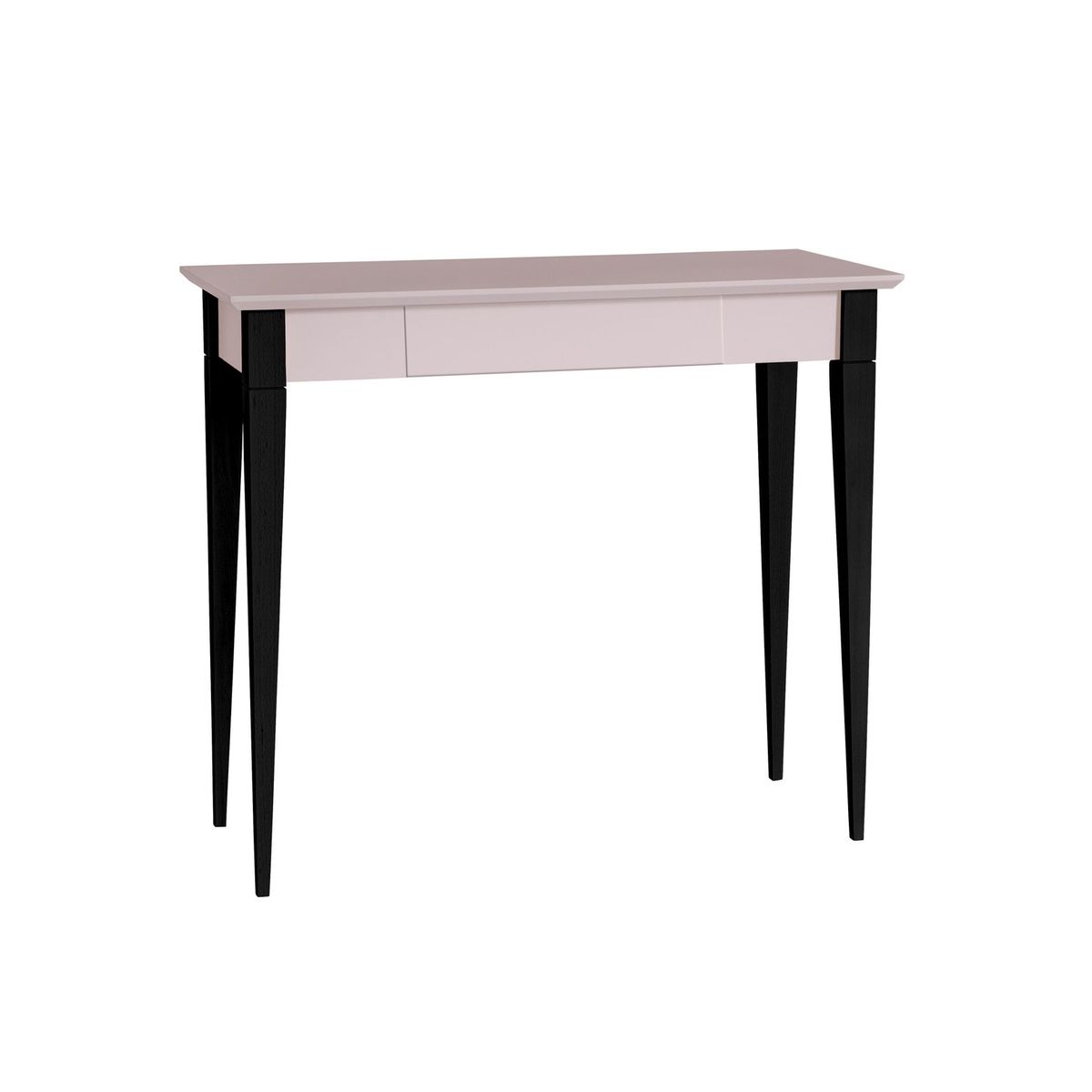 MIMO Skrivebord - 85x40cm Sorte Ben / Pink