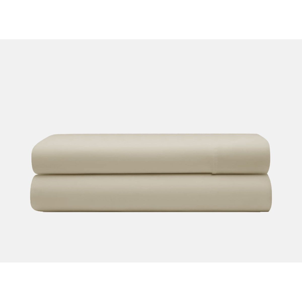 Lagen i premium bomulds-flannel, taupe 150 x 250