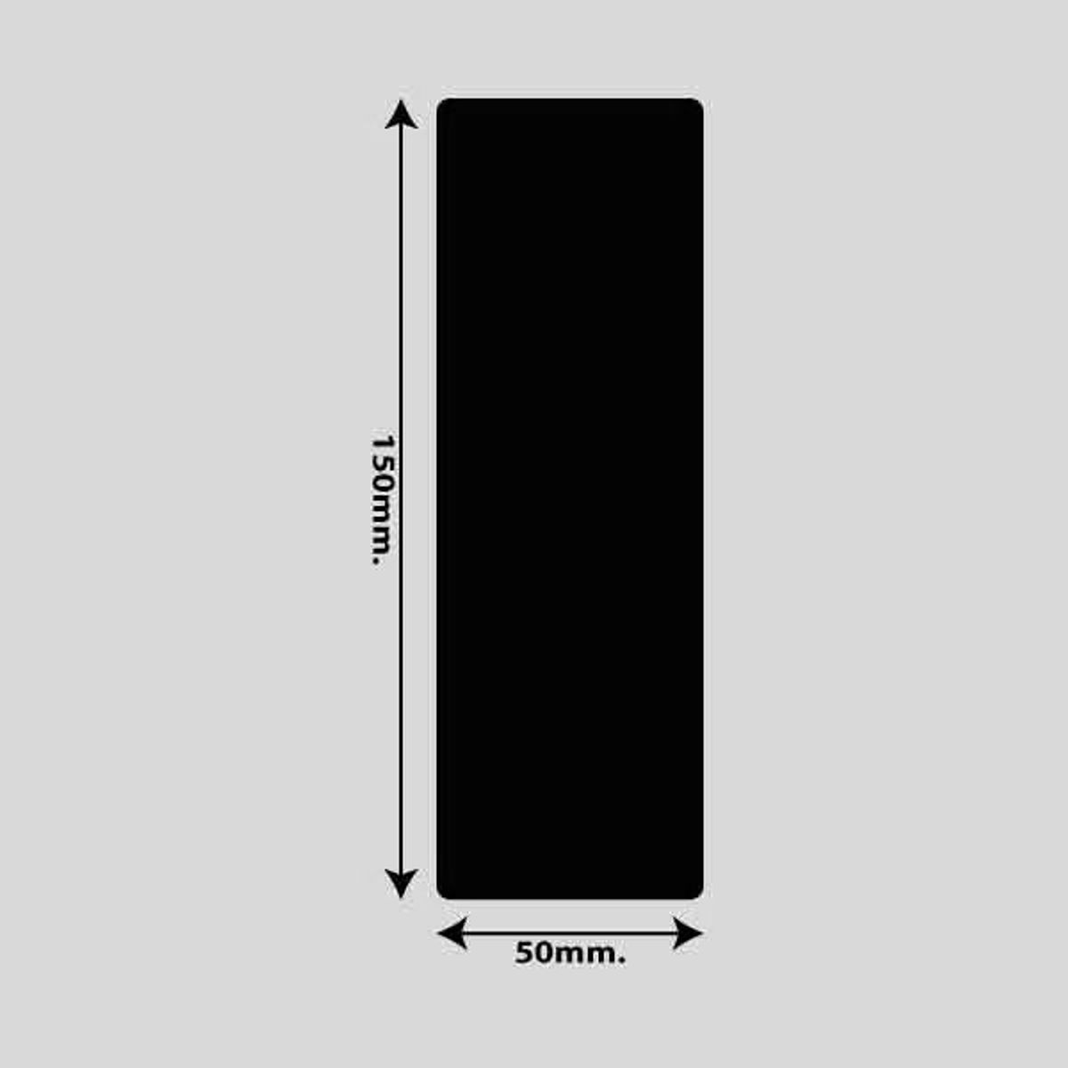 Gulvmarkerings Tape og Symboler. - Hvid / Rulle 100mm x 18.3m (1 rulle)