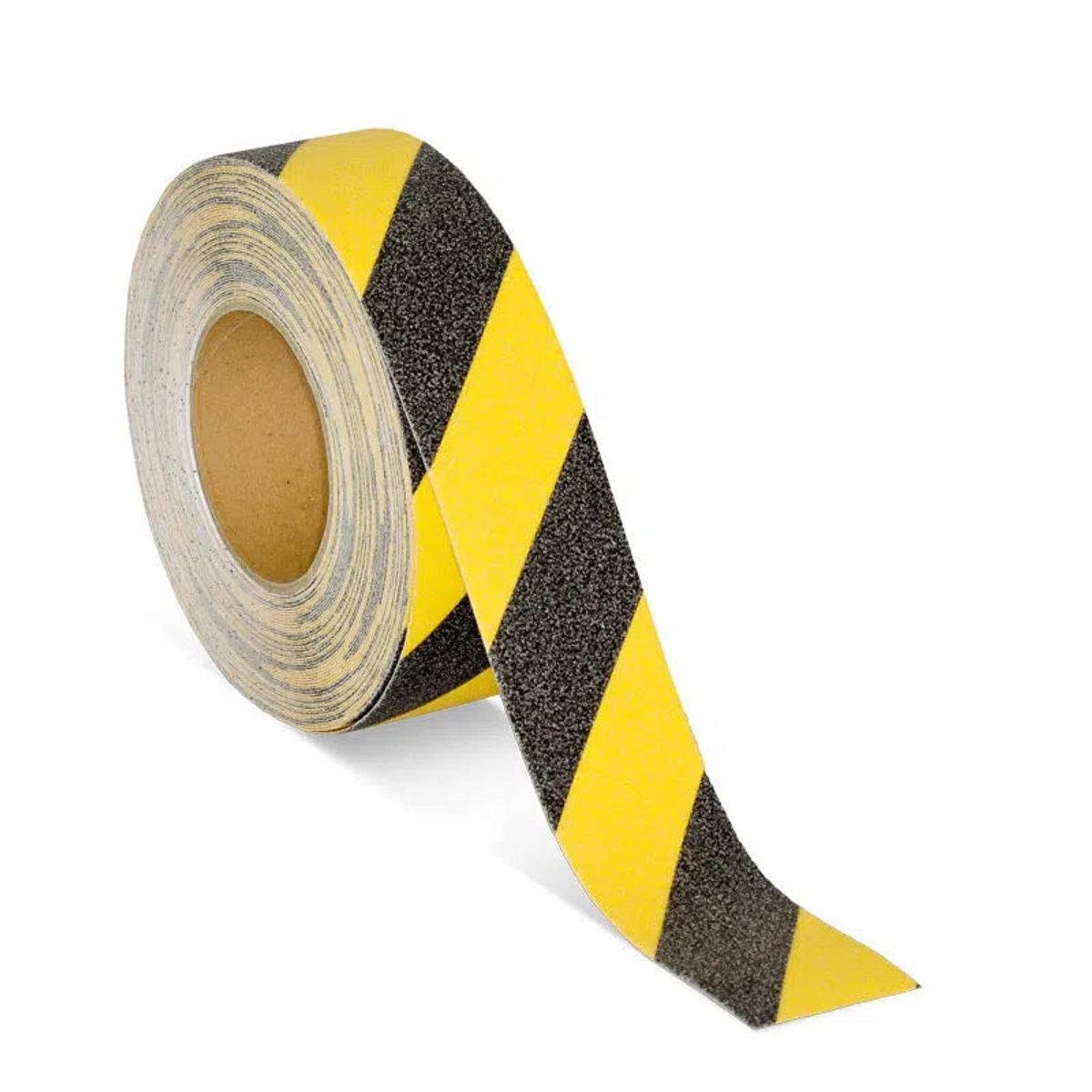 Skridsikker Tape - Advarende - Gul/Sort / Rulle 50mm x 18.3 meter. / R13 (Korn 60)