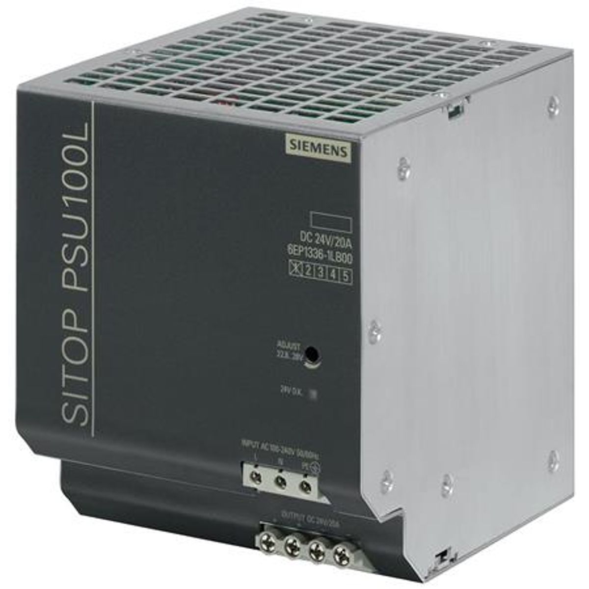 Sitop Psu100L/1Ac/24Vdc/20A