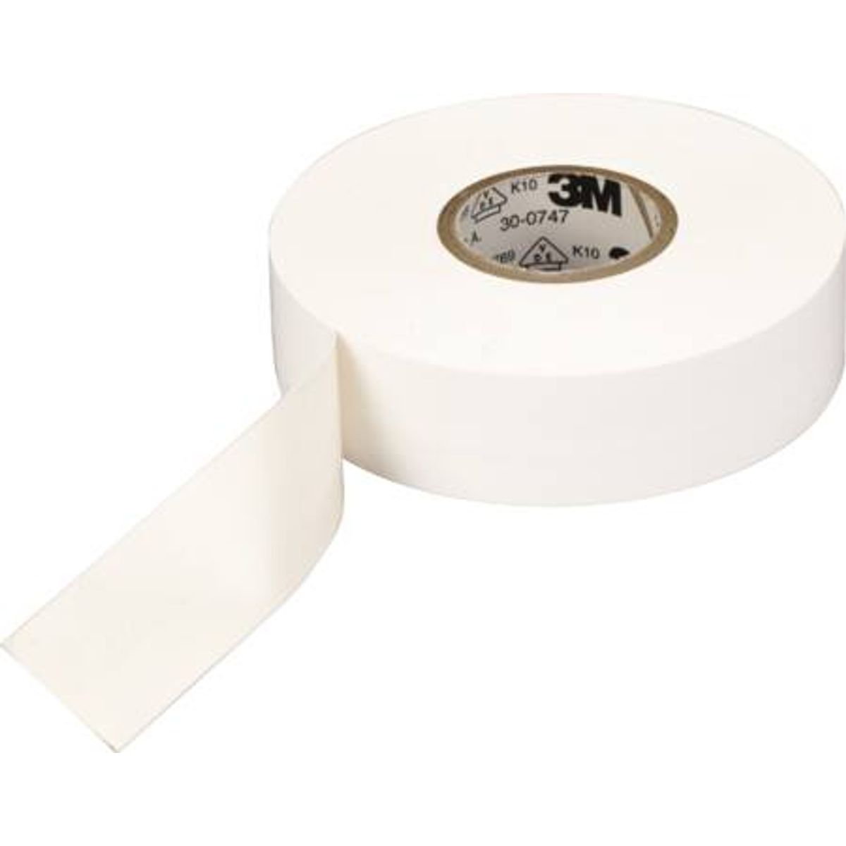 Tape 35 Pvc Hvid 19Mmx20M