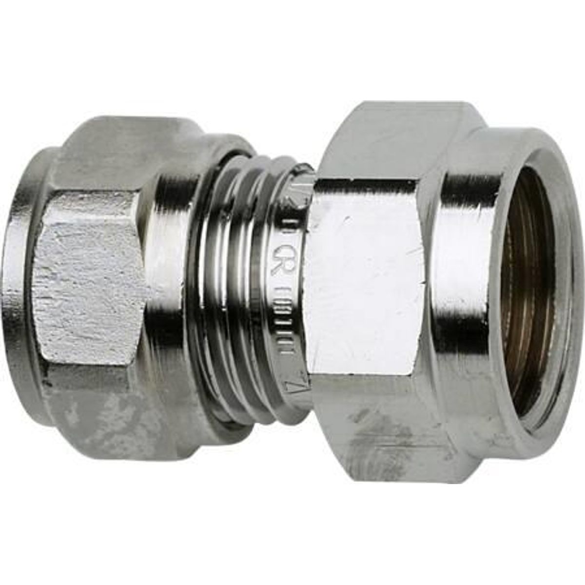 Forkromet Overg. 3/8-15Mm Muf Til Pex-Rø