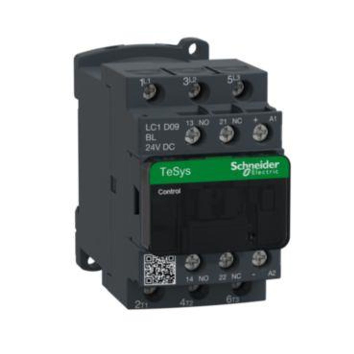 Kontaktor Tesys D 9A 24Vdc (2,4W) 3No