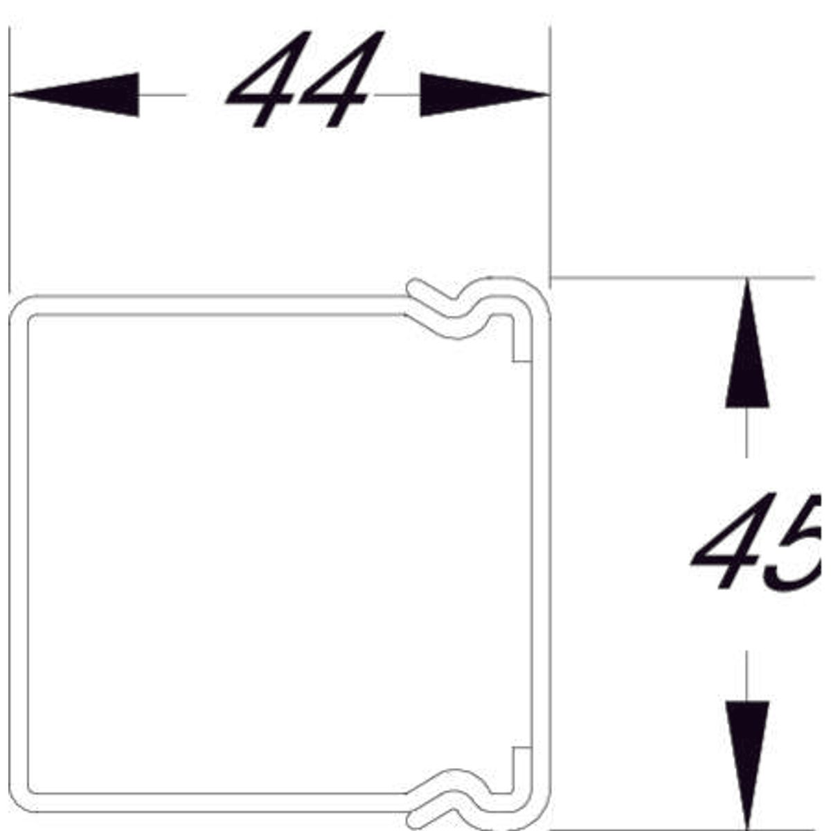 Ledningskanal Ba6 44X45