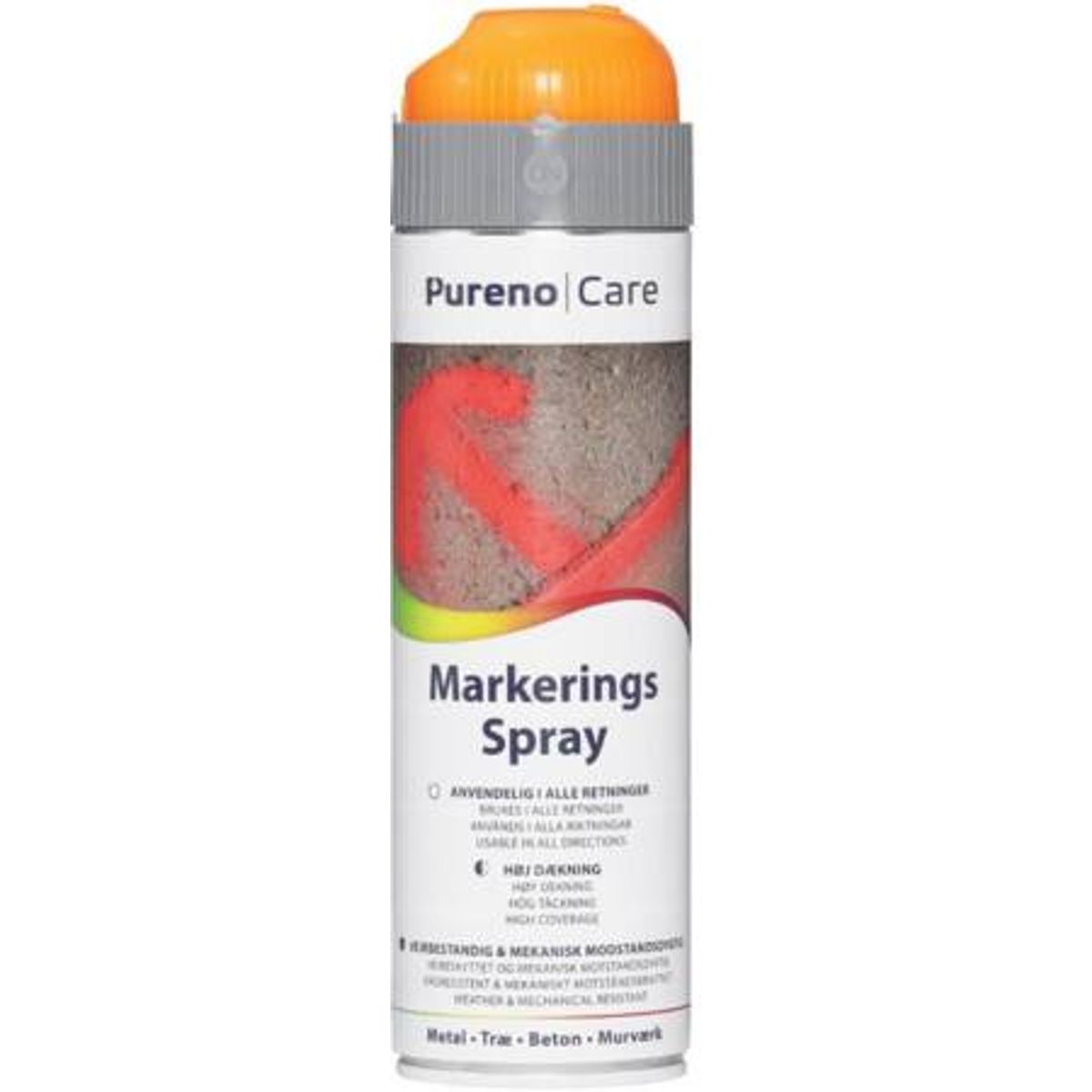 Markeringsspray Orange 500 Ml