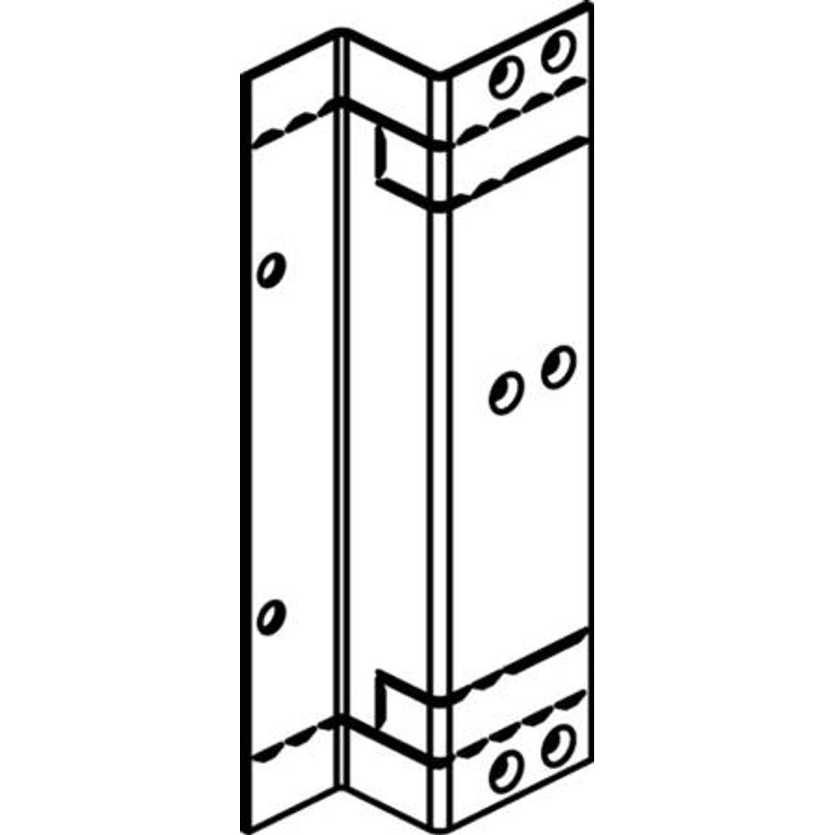 Adaptor, Lodret Afdækning