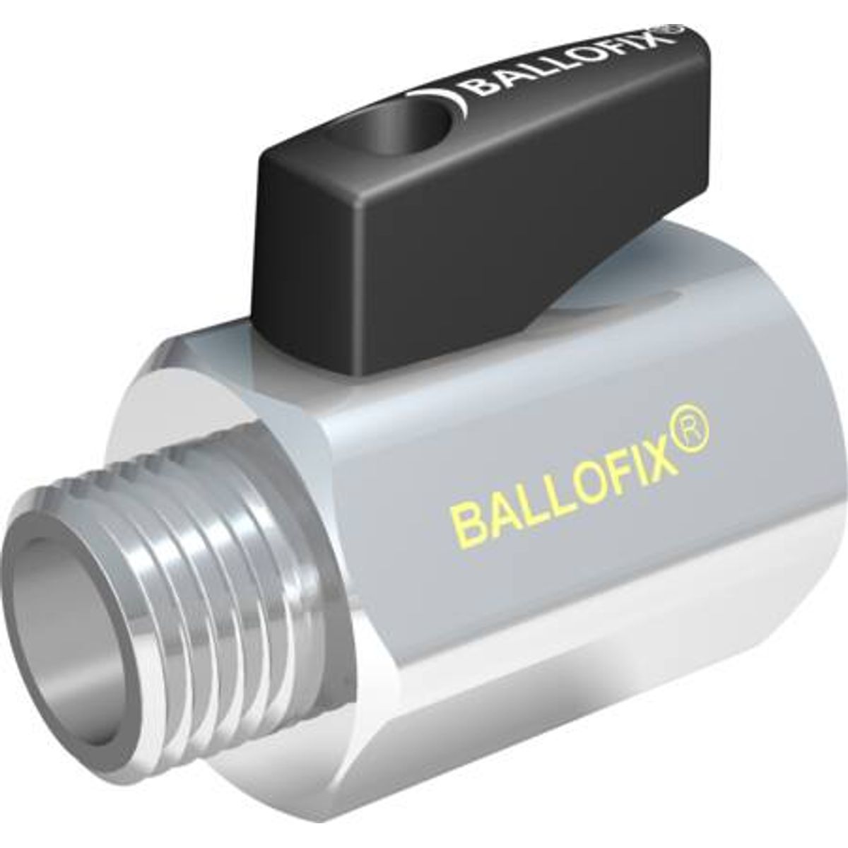 Ballofix Muffe/Nippel 1/2"-3/8" Med Greb