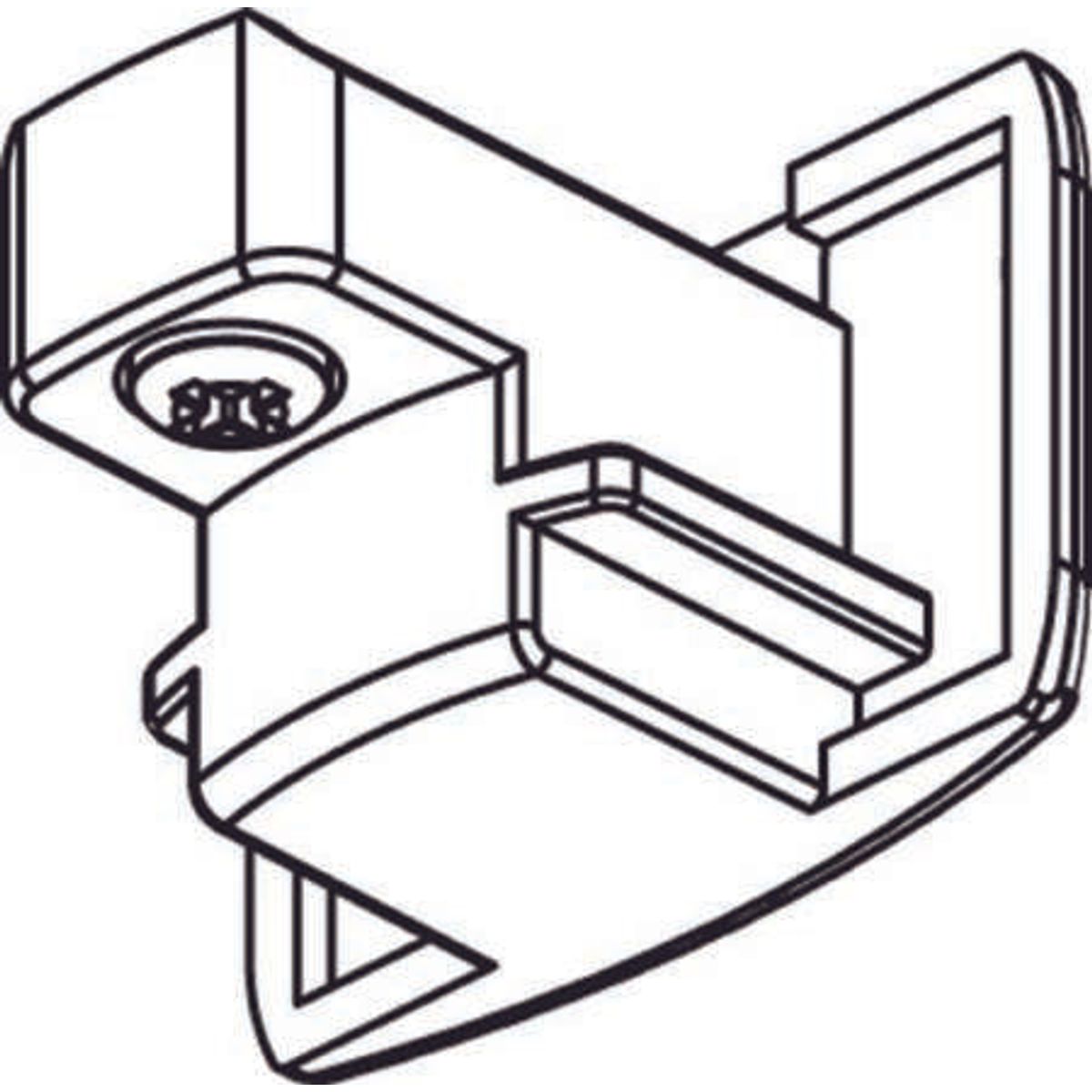 Global Endestykke Gb 41-3 1F Hv