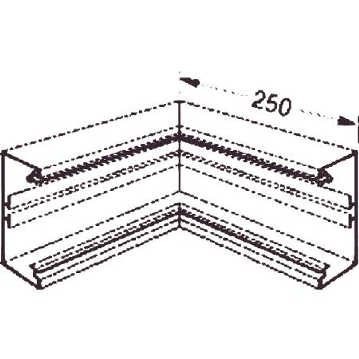 Indvendigt Hjørne Br70130Perl