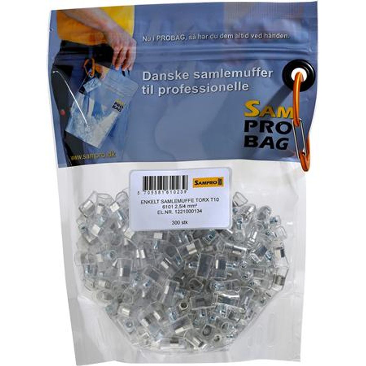 300 Stk Enk Samlemuffe/Torx I Probag