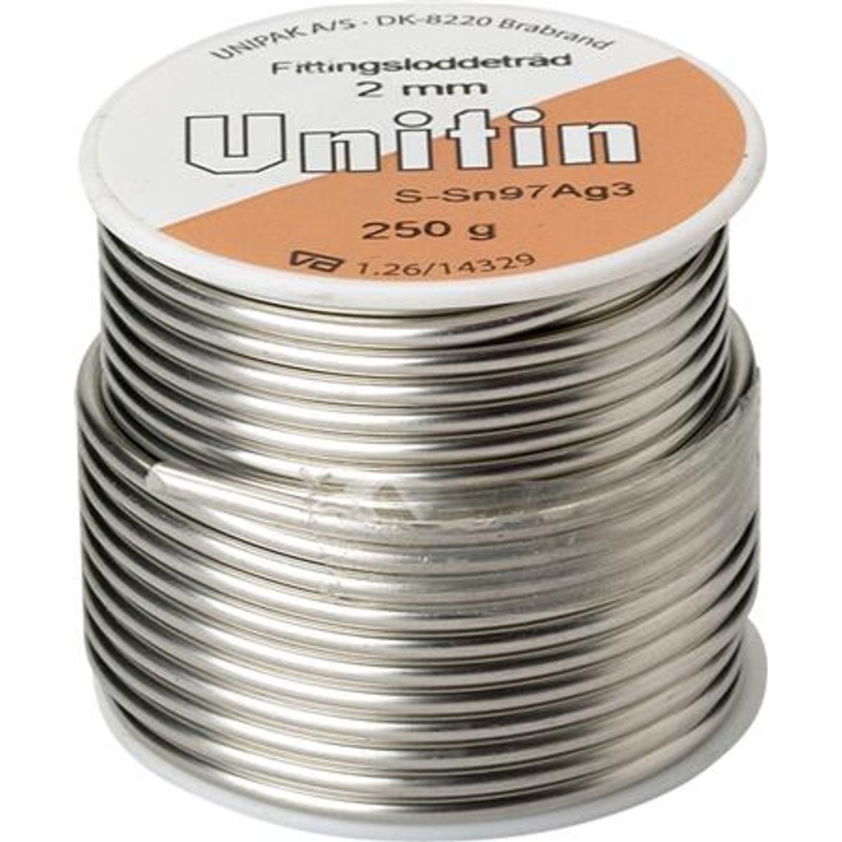 Unitin Blødlod 2Mm/250G.