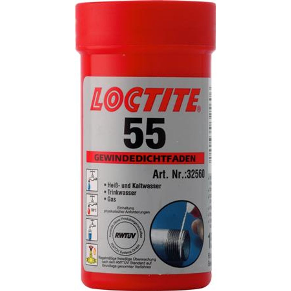 Loctite 55 Rørtætningssnor