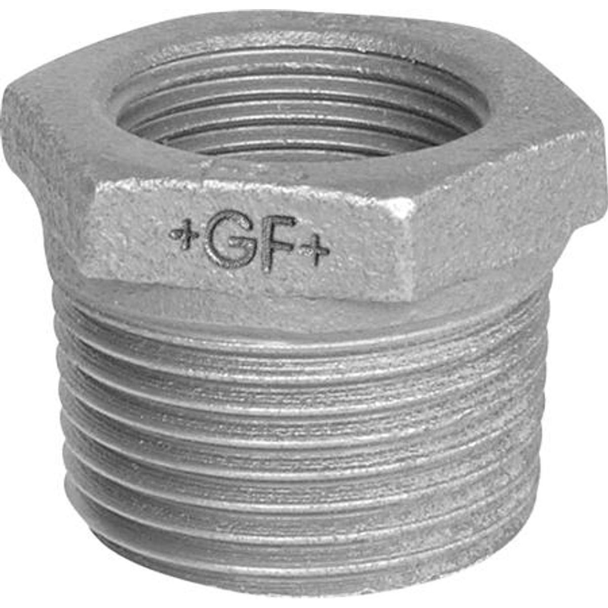 +Gf+ Nippelmuffe Sort 2 1/2X1