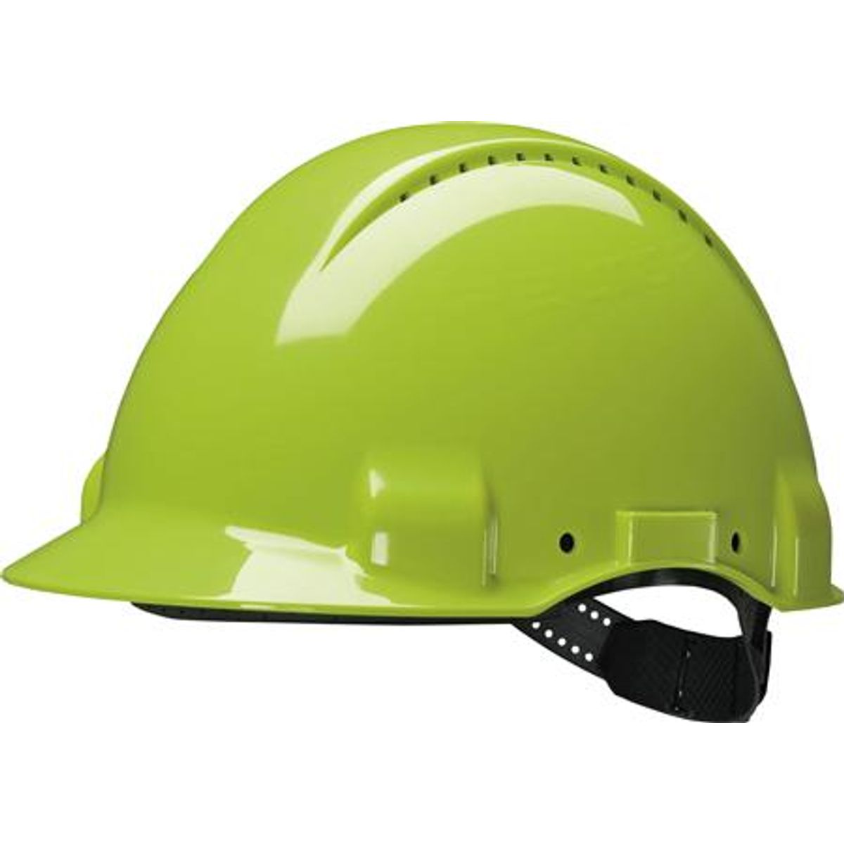 Sikkerhedshjelm Hi-Viz Gul 3000