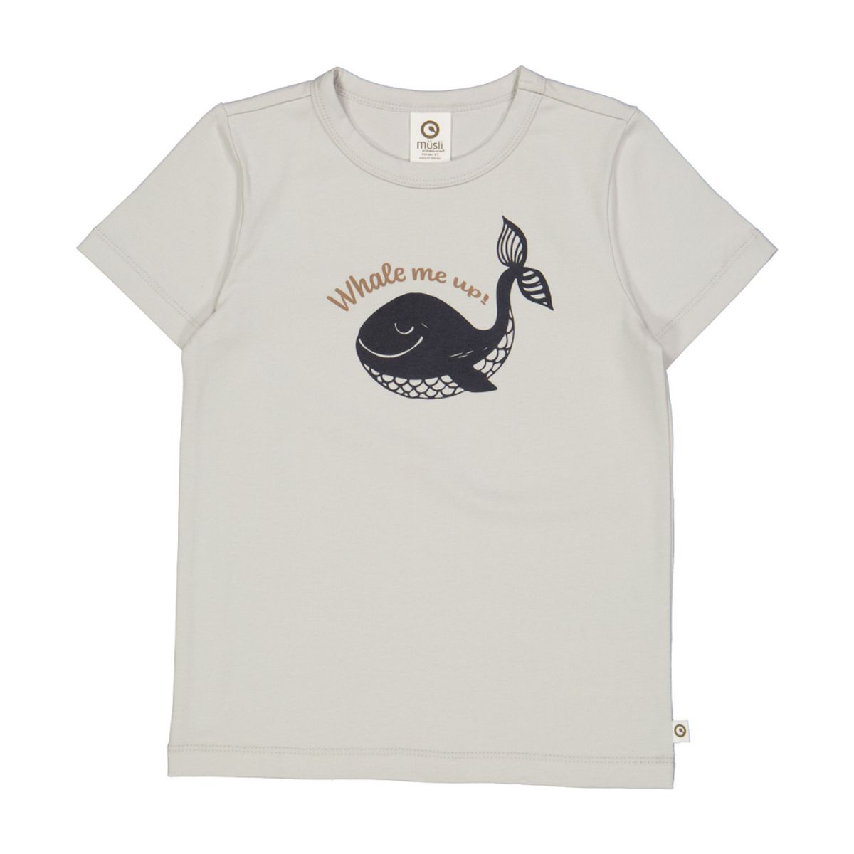 UDSALG - Müsli T-shirt Whale Print - Müsli - T-shirts - GladeRollinger.dk