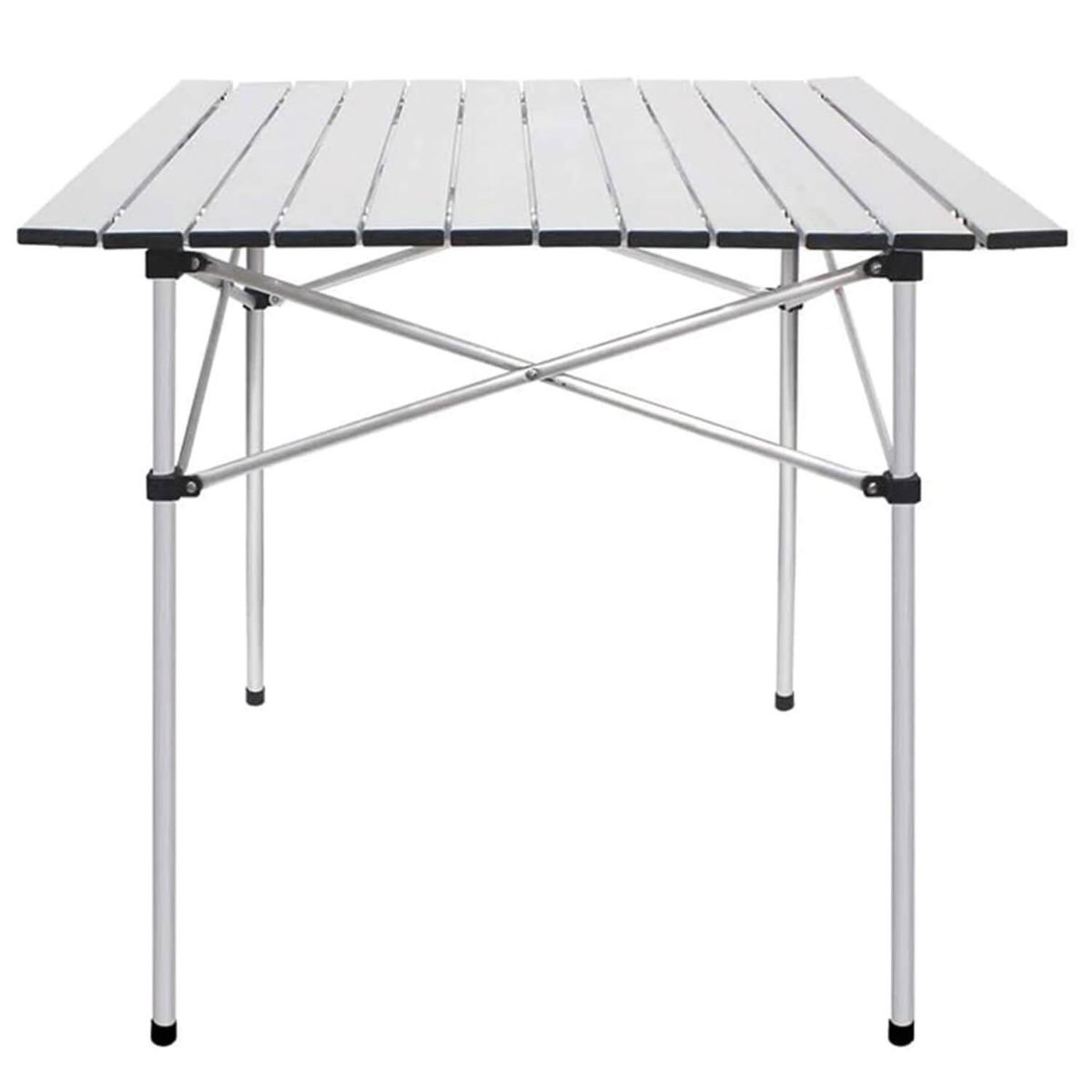 Foldbar campingbord - aluminium