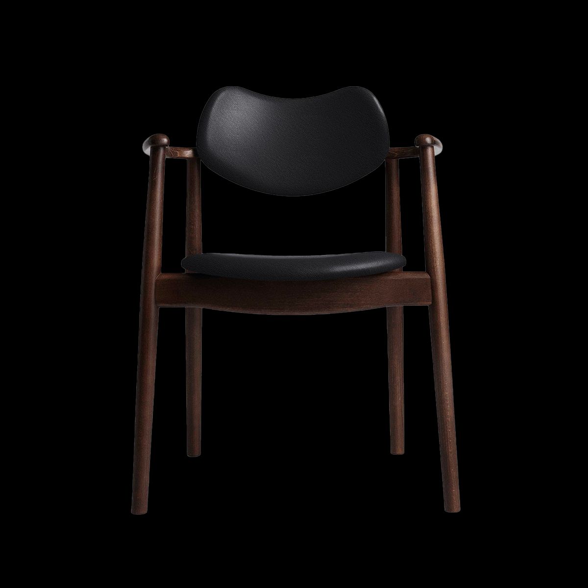 Regatta - Walnut Stained Beech Standard Black