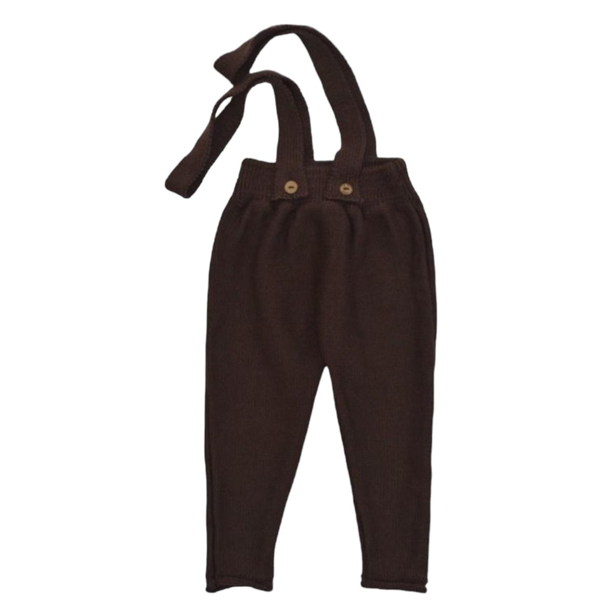 Coffeecream suspenders - Brown / 6-9m - 74cm