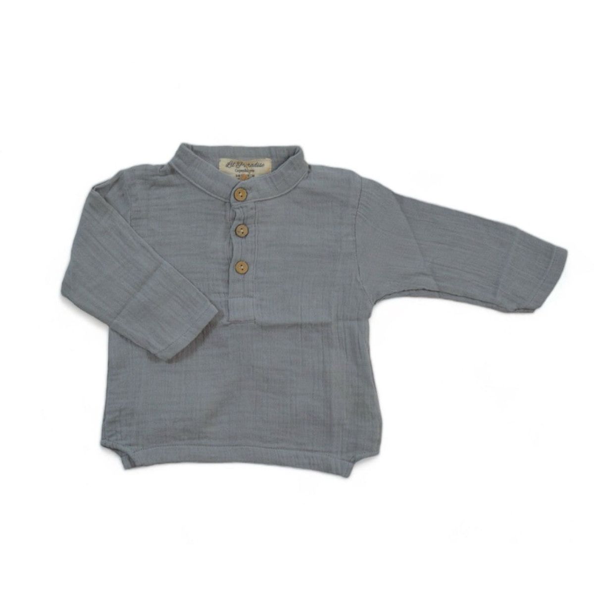 Stormi shirt - Grey - Grey / 9-12m - 80cm