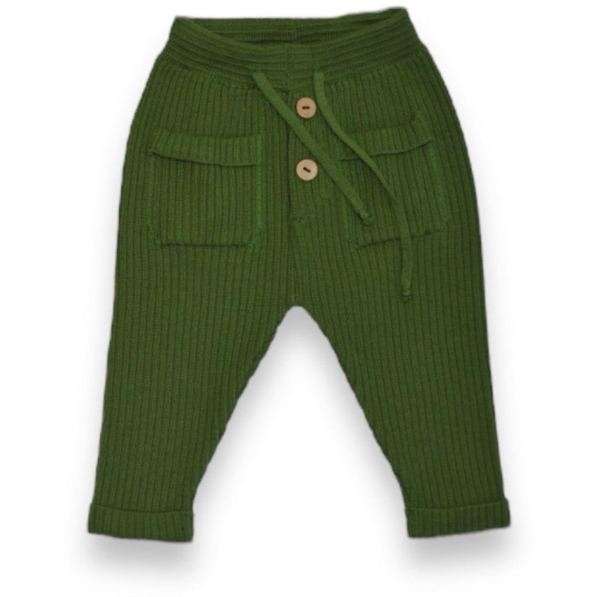 Buttery Soft Knit Pants Green - Green / 3-6m - 68cm