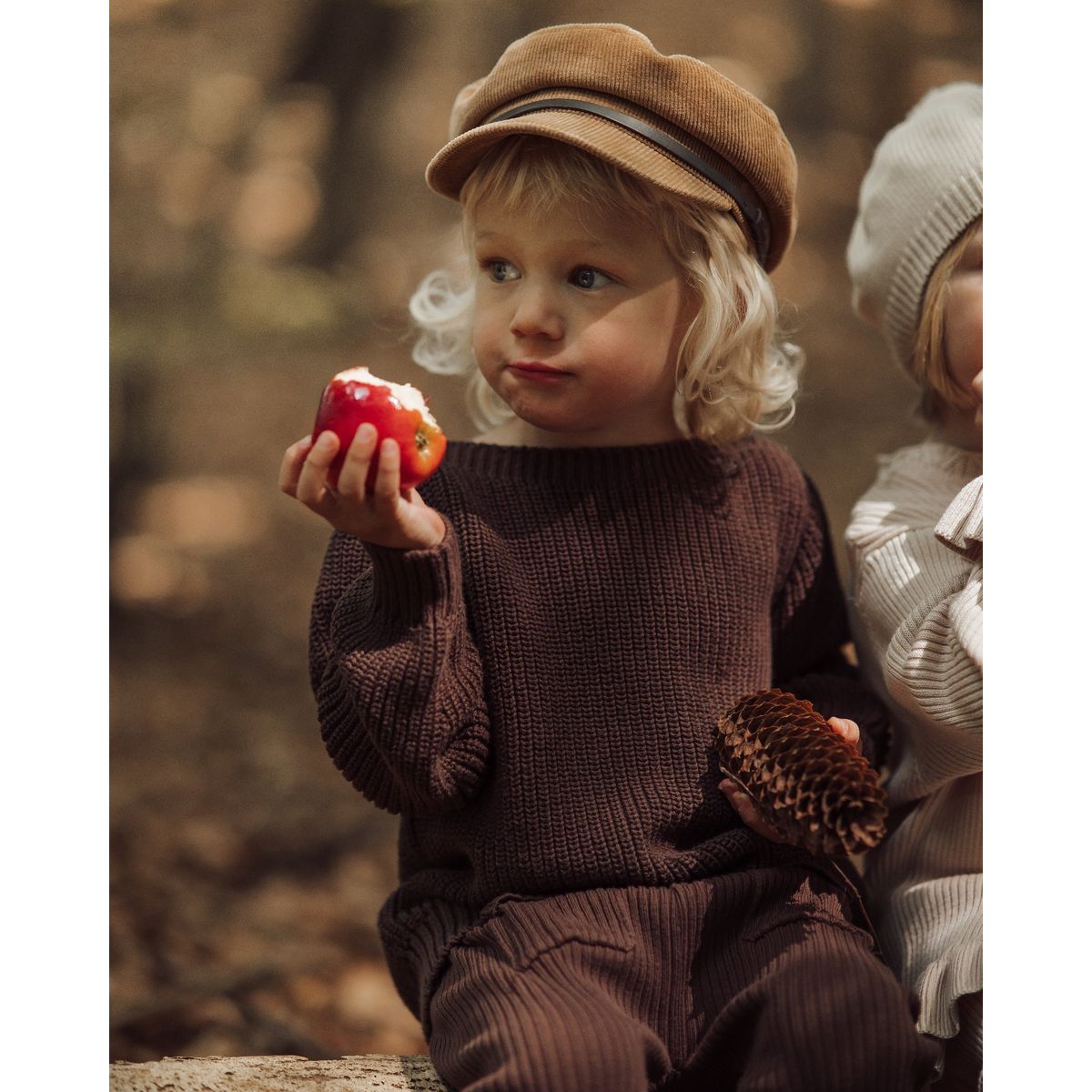 Bello sweater brown - Brown / 4-5y - 110cm