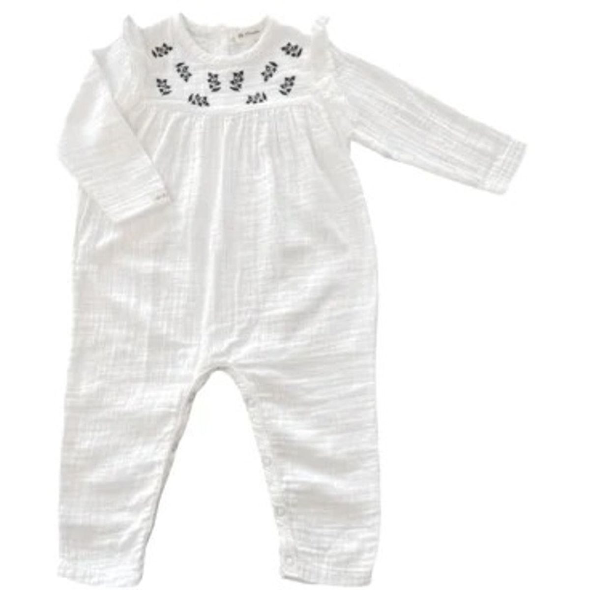 Crema Muslin Jumpsuit - white / 2-3y - 98cm