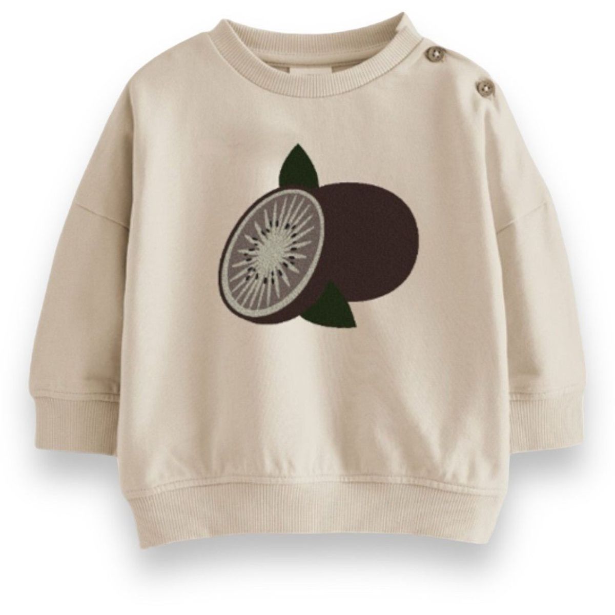 Kiwi Cozy Sweater - Beige / 6-9m - 74cm