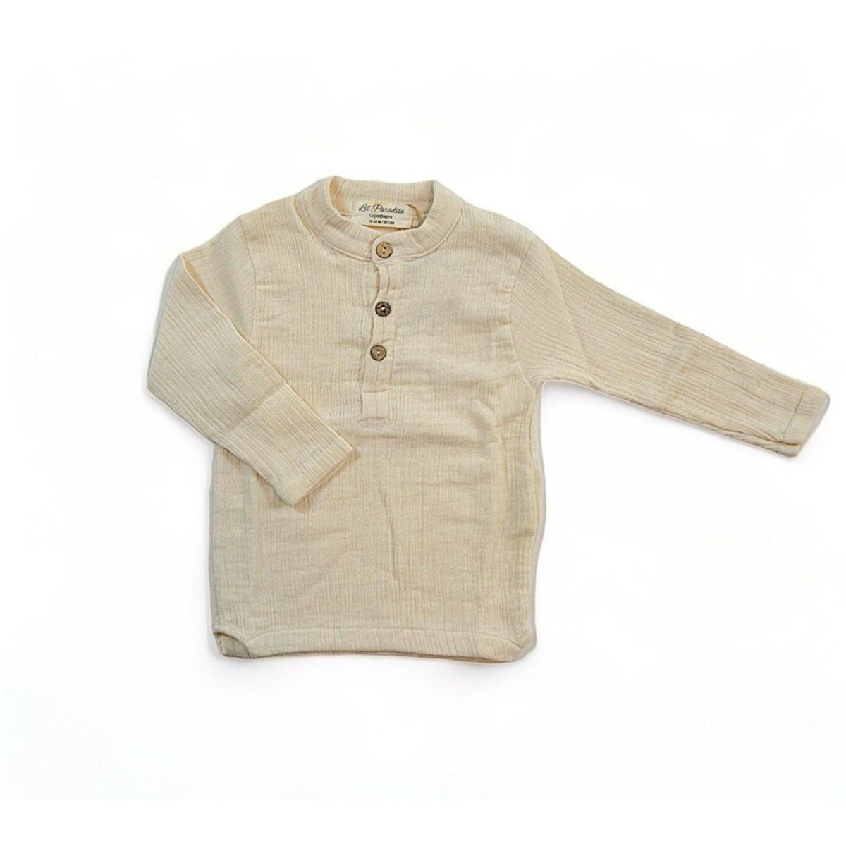 Stormi shirt - Beige - Beige / 6-9m - 74cm