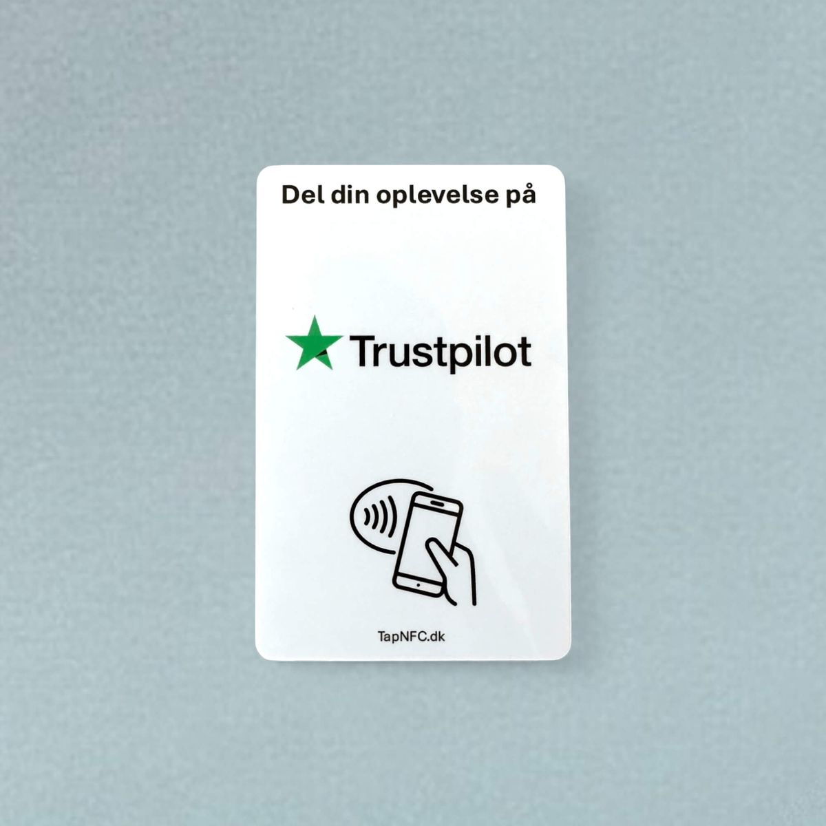 Anmeld os på Trustpilot kort