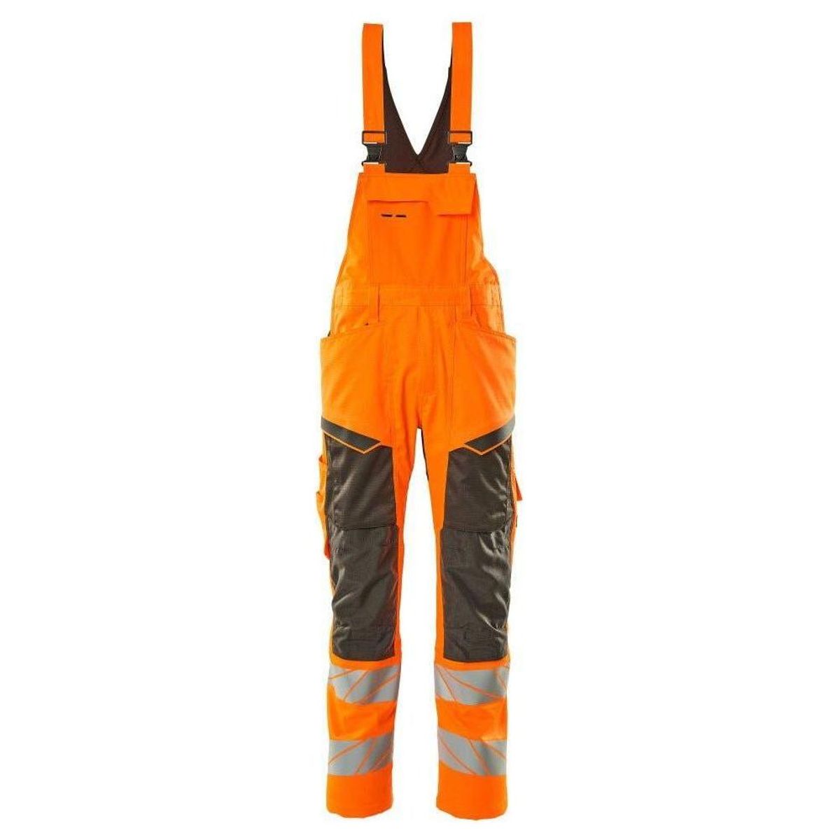 Mascot® Accel. Safe - Overall med Knælommer, stretch-zoner - 19569-236 - hi-vis orange /mørk antracit