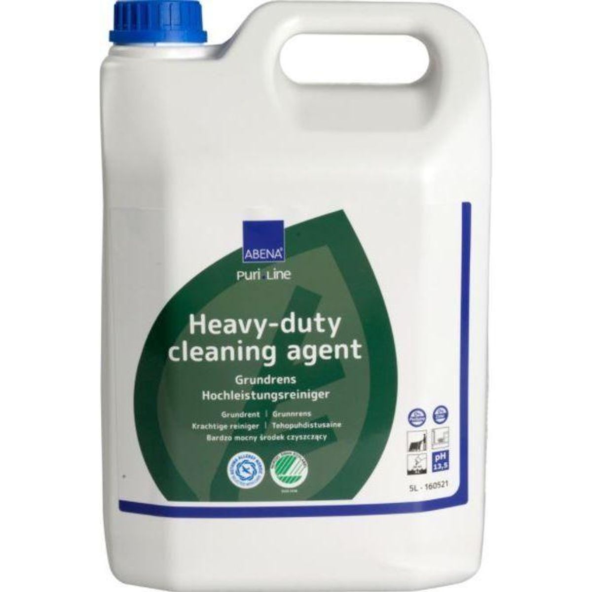 Abena Heavy Duty grundrens uden farve og parfume 5 liter