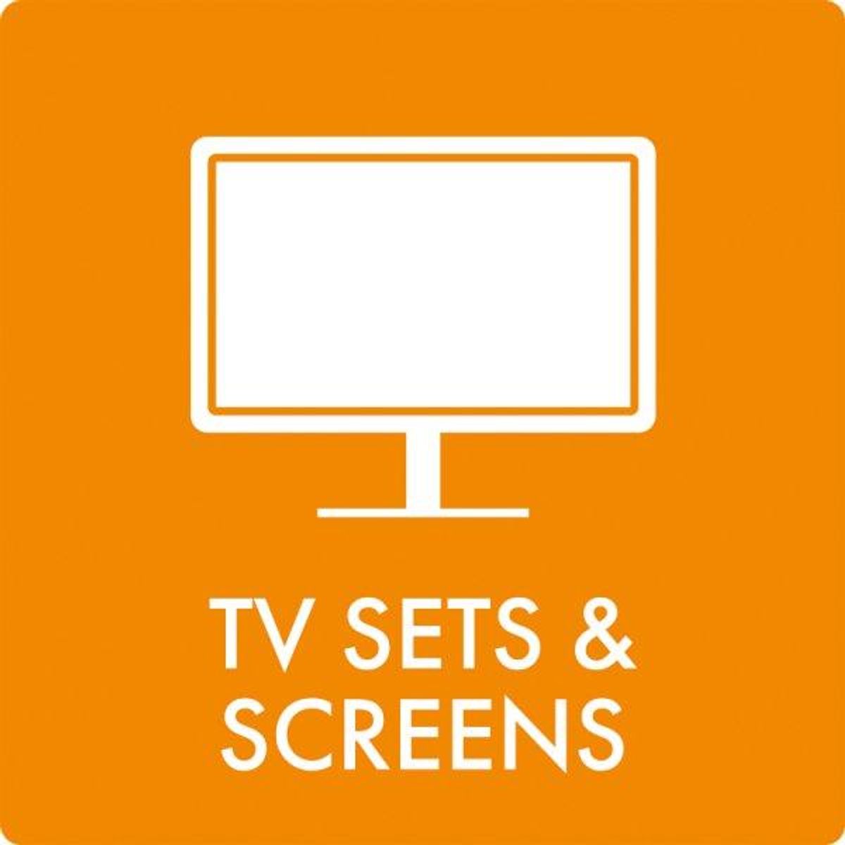 Affaldsskilt TV sets & screens