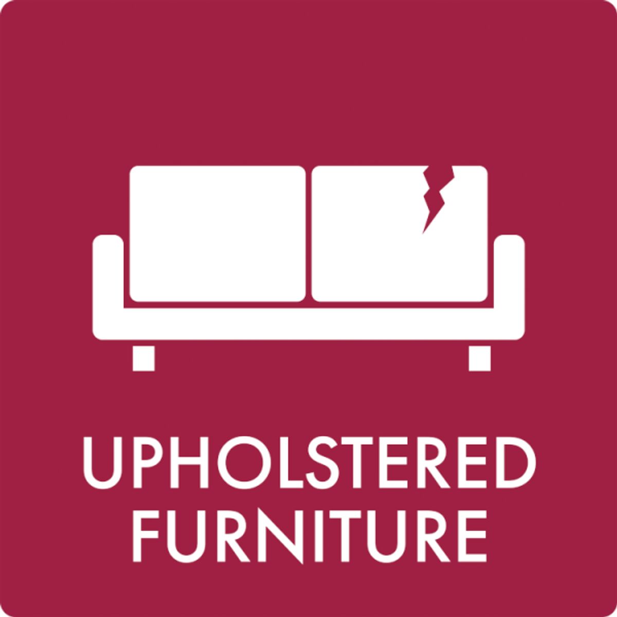 Affaldsskilt Upholstered furniture