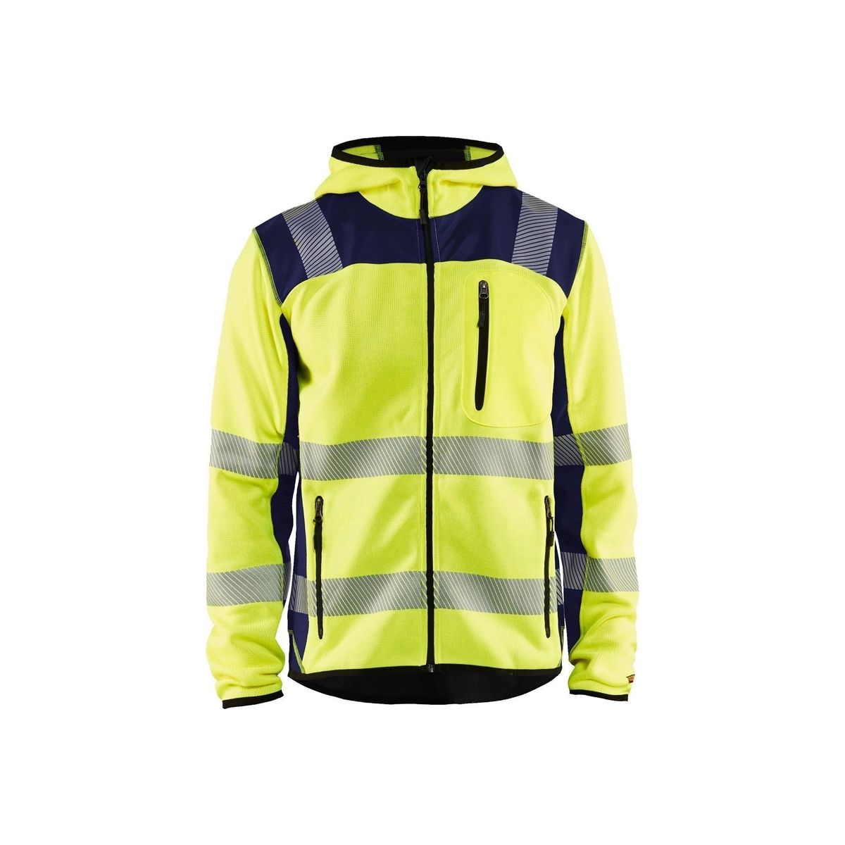 BLÅKLÄDER 4923 High Vis Strikket Softshell Jakke Herre