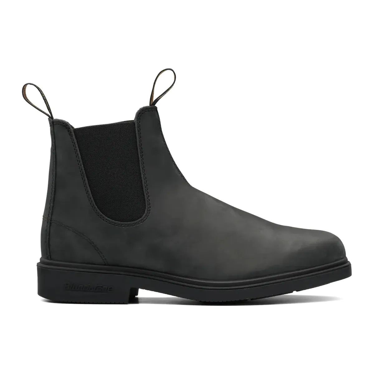 BLUNDSTONE 1308 Chiseled toe boot rustiksort læderoverdel str. 46 - OUTLET