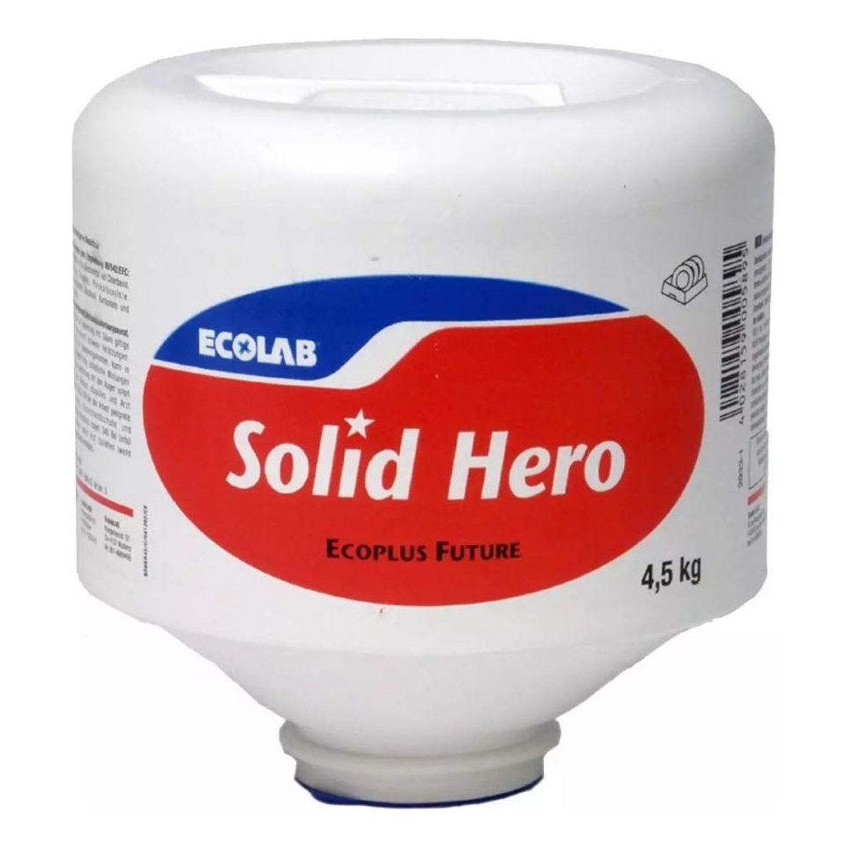 Ecolab Solid Hero maskinopvask med klor, 4,5 kg