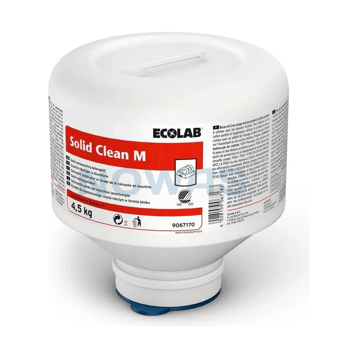 Ecolab Solid Mega maskinopvask med klor 4,5 kg